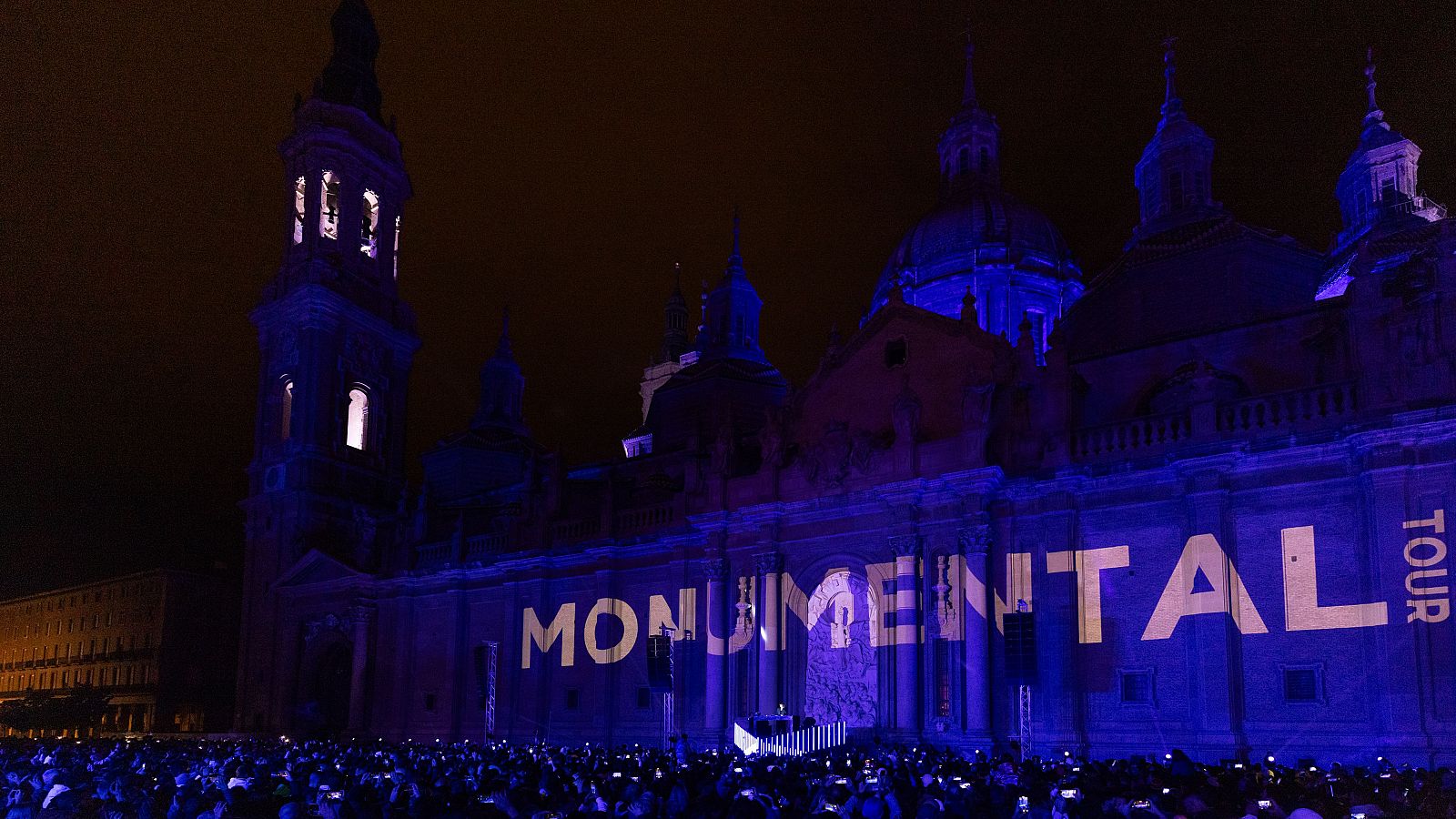 Monumental Tour, el gran concierto en la Basílica del Pilar de Zaragoza