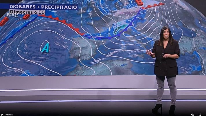 Dimarts de bonança abans d'uns dies de neu, vent fort i fred