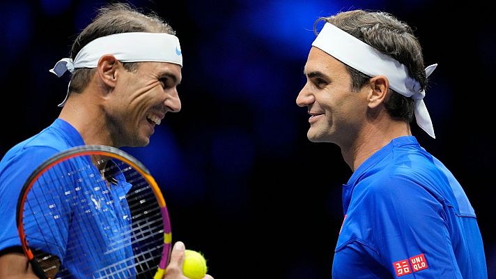 Diario 24 - La emotiva despedida de Federer a Nadal: "Me hiciste trabajar más duro"