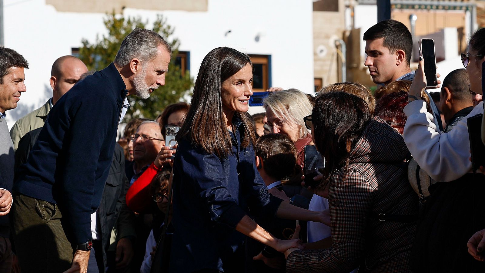 Los reyes vuelven a Valencia tras los incidentes en Paiporta