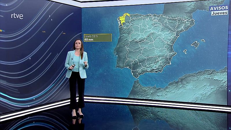 Precipitaciones localmente persistentes en el Cantábrico oriental - ver ahora