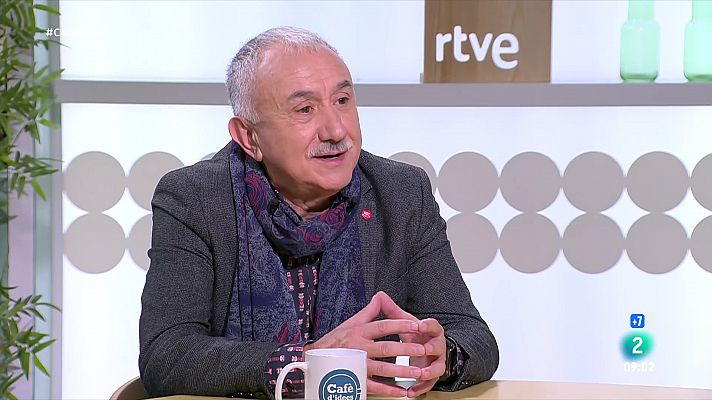 Cafè d'idees - Álvarez espera negociar la reducció de jornada amb Puigdemont