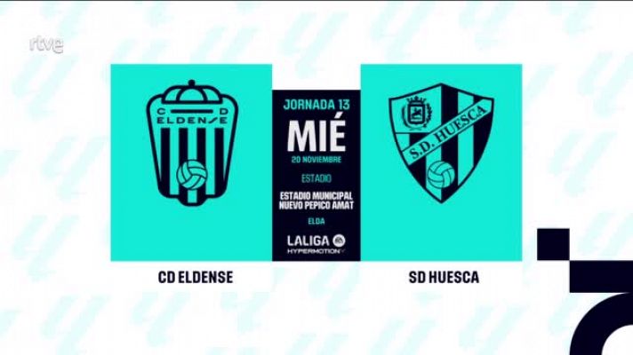 Eldense - Huesca: resumen partido 13ª jornada Liga | Segunda