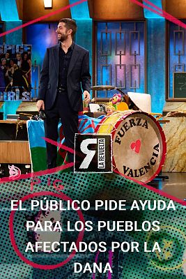 La Revuelta - El público pide ayuda para los pueblos afectados por la DANA