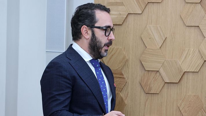 Telediario 2 - El juez ordena la puesta en libertad con medidas cautelares de Aldama