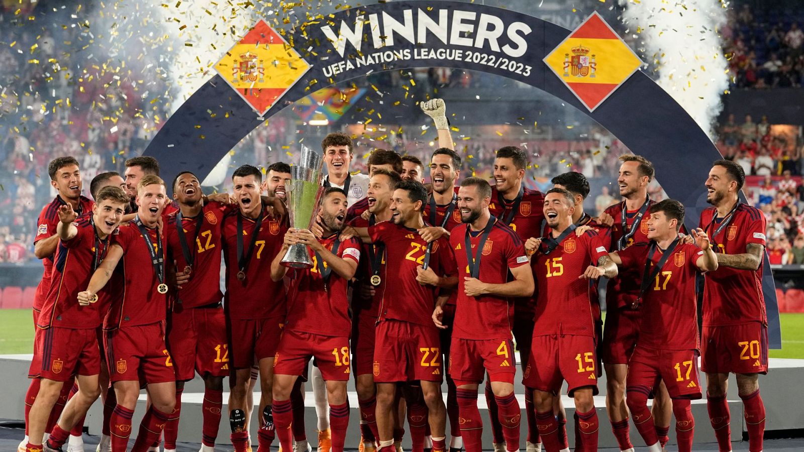 España conoce a su rival de cuartos de Nations League