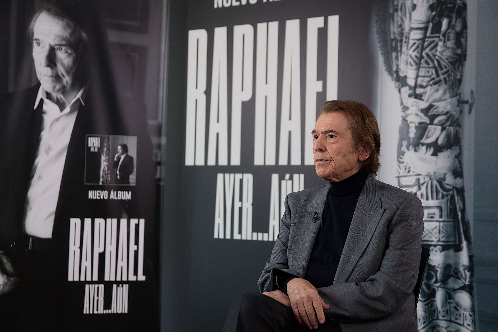 Raphael estrena su disco número 86, titulado 'Ayer aún'