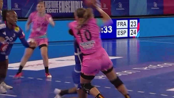 Resumen del Francia - España de balonmano