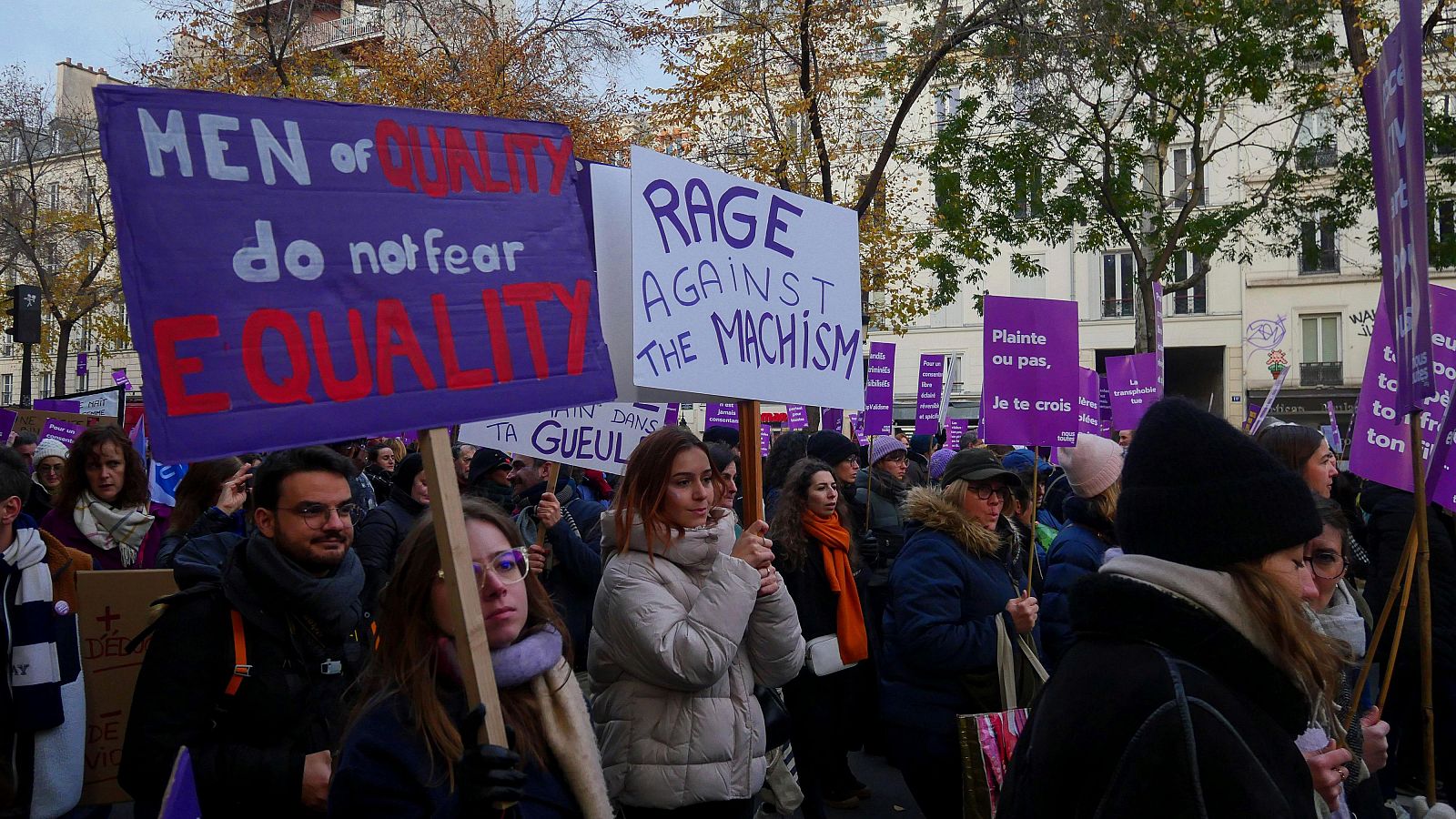 Francia: las mujeres reclaman una ley contra la violencia machista