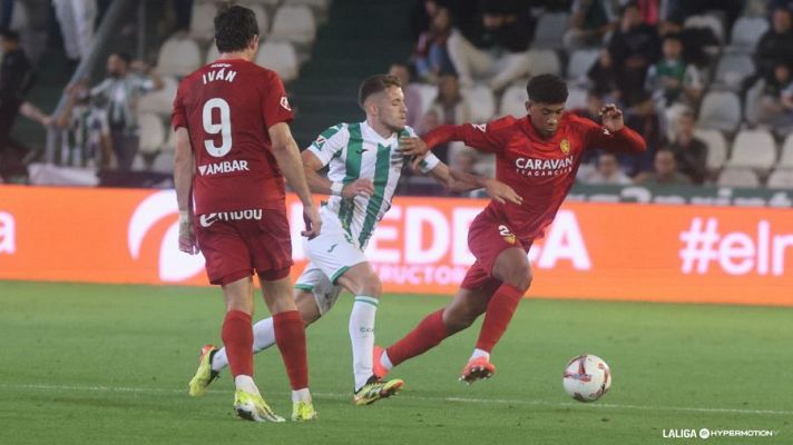 Córdoba - Zaragoza: resumen del partido, 16ª jornada