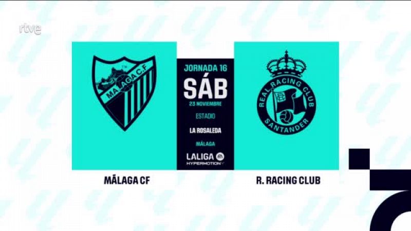 Mlaga-Racing: resumen del partido de la 16 jornada de Liga | Segunda