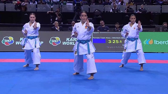 Kárate - Copa del Mundo. Bronces y Finales Kata (F) y Kumite (M)