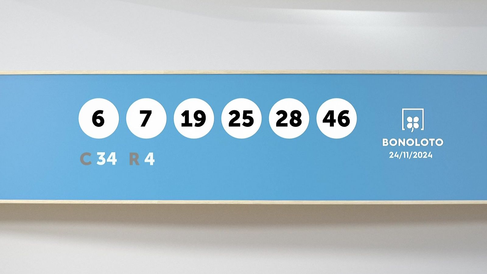 Sorteo de la Lotería Bonoloto del 24/11/2024 - Ver ahora