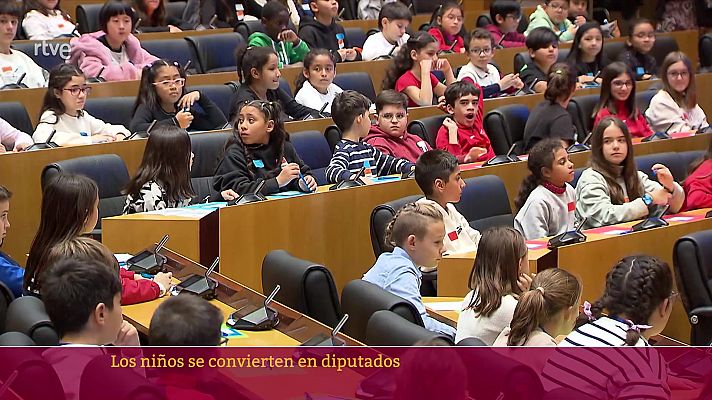 Parlamento - Niños Diputados