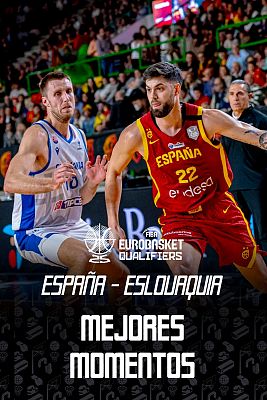 Baloncesto en RTVE - Santi Yusta vuelve a liderar a una España que certifica la clasificación para el Eurobasket 2025