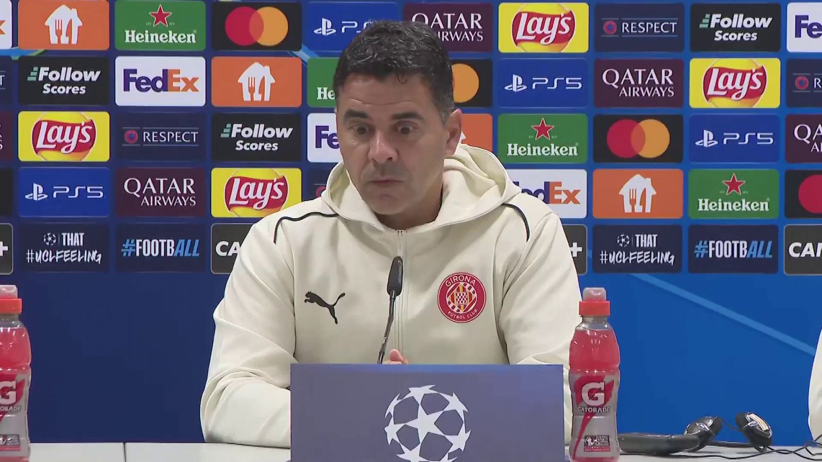 Michel: "Ser favorito antes de un partido no me dice nada" | Ver