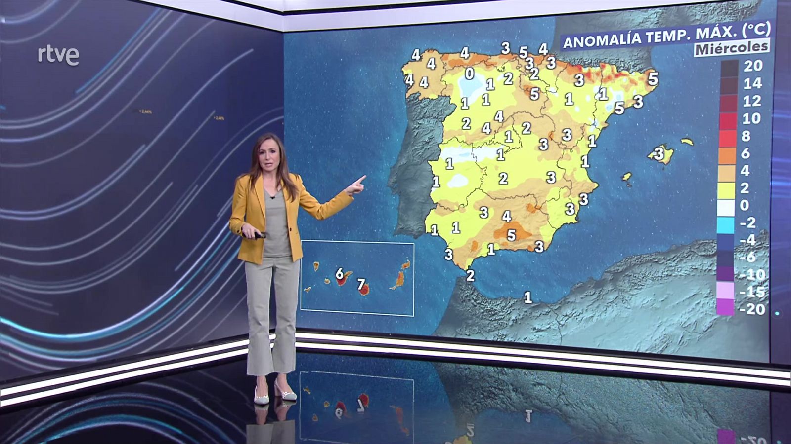 Descenso notable de las máximas en amplias zonas de la meseta Norte, alto Ebro y Cantábrico oriental - ver ahora