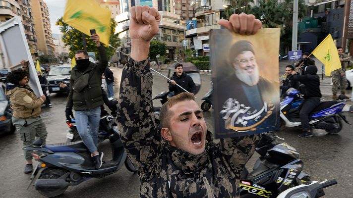 Telediario Matinal - El alto el fuego entre Líbano e Israel entra en vigor con advertencias de Netanyahu