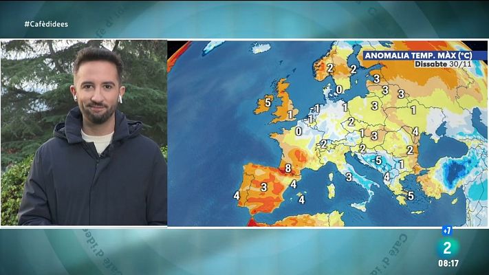 El temps - Dimecres radiant amb fred matinal i suavitat de dia