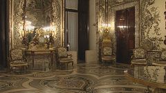 El salón Gasparini del Palacio Real, lugar escogido por Annie Leibovitz para fotografiar a los reyes
