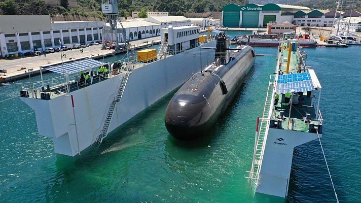 Modo Digital - El submarino más moderno de la flota, el S-81 'Isaac Peral', llega a la Armada