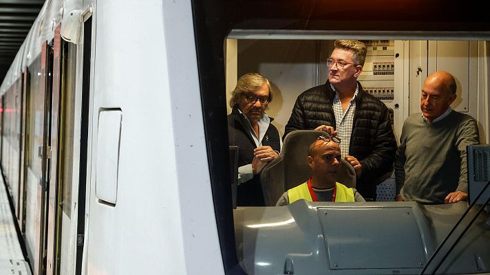 Telediario 2 - Las estaciones de Metrovalencia siguen cerradas desde la DANA