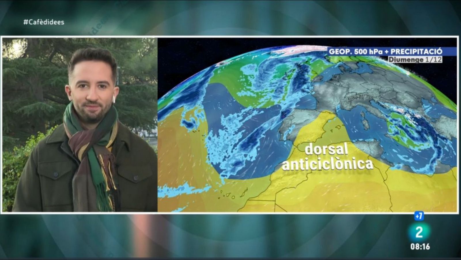 El Temps - Anticicló: sol, boires, fred matinal i suavitat de dia | Veure