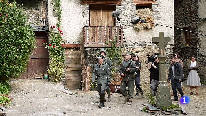 L'Informatiu - Judith Colell roda 'Frontera' al Pirineu i Barcelona