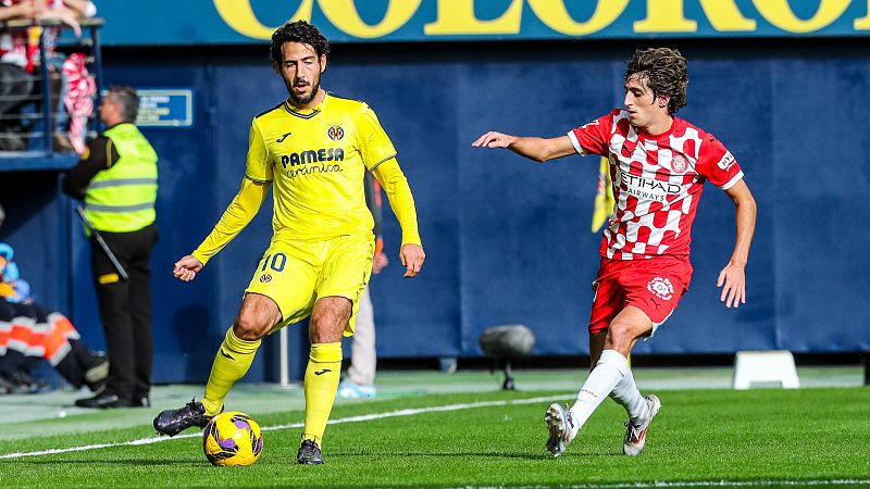 Villarreal - Girona: resumen del partido, 15ª jornada. Ver en RTVE Play