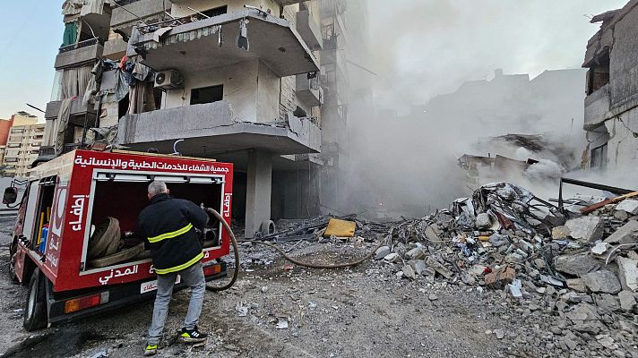 Los bomberos de Beirut han trabajado los últimos  67 días sin descanso por los bombardeos israelíes