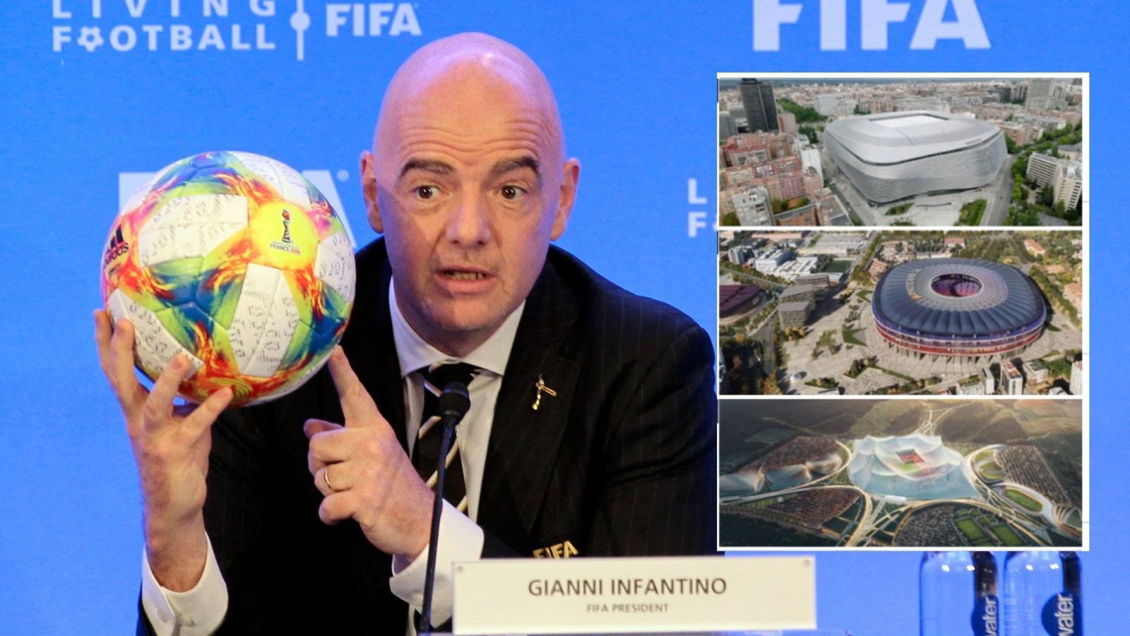 FIFA avala la candidatura de España para el Mundial 2030