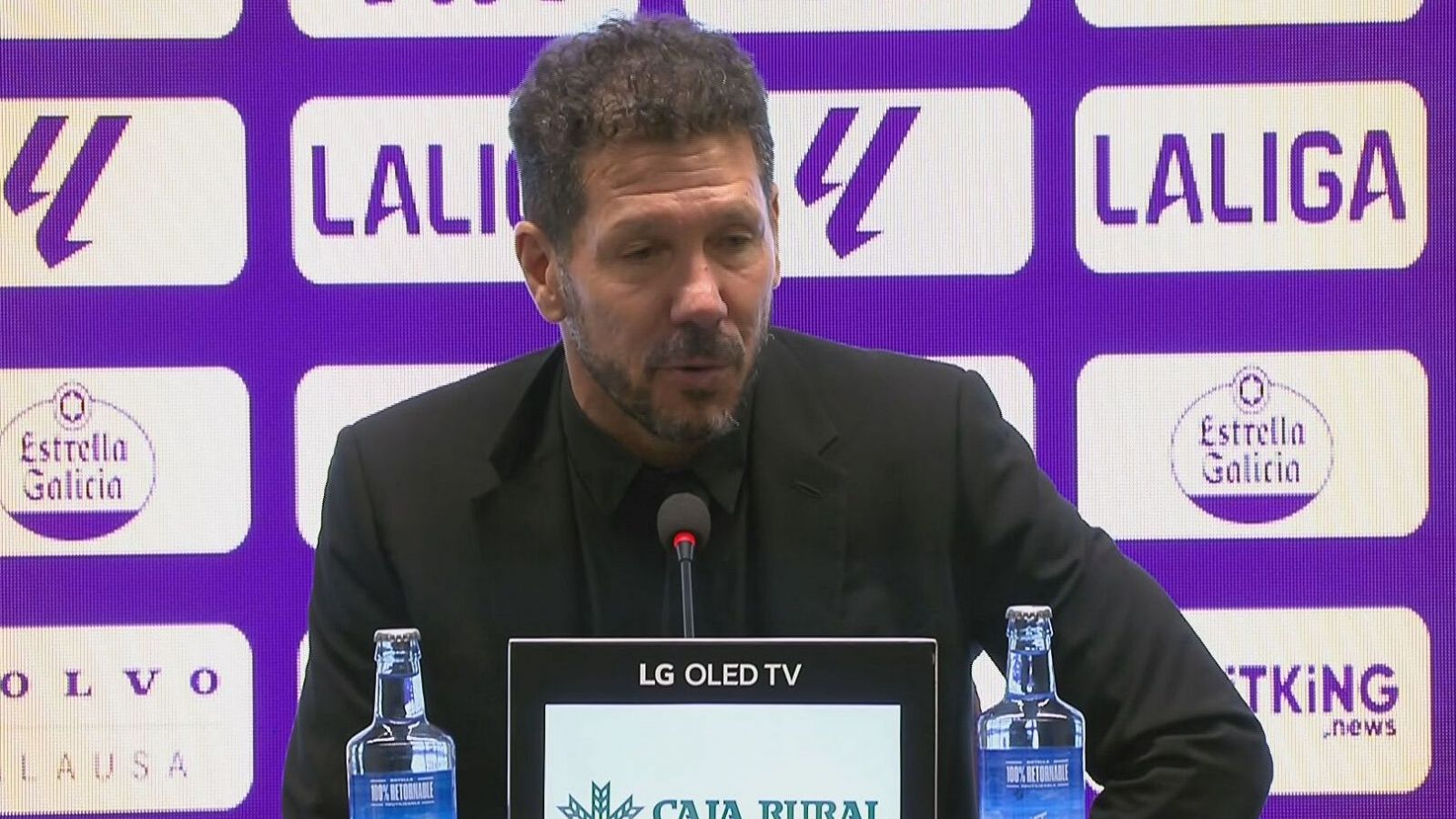 Simeone: "Fue lindo el aplauso de Valldolid al gol de Griezmann" - Fútbol | Ver