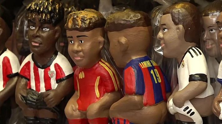 El caganer de Lamine Yamal és la tendència de la Fira de Santa Llúcia