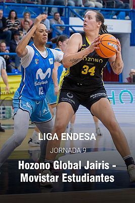 Baloncesto en RTVE - Liga Femenina Endesa. 9ª jornada: Hozono Global Jairis - Movistar Estudiantes