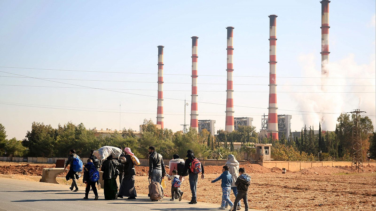 La caída de Alepo provoca un nuevo éxodo de población en Siria