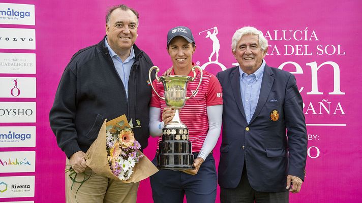 Carlota Ciganda gana su segundo Open de España en un emocionante final