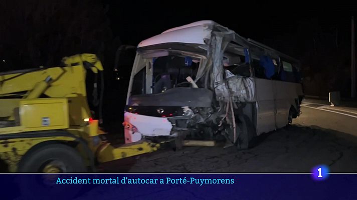 Almenys dos morts i 11 persones ferides greus en l'accdient d'autocar a Portè i Pimorent