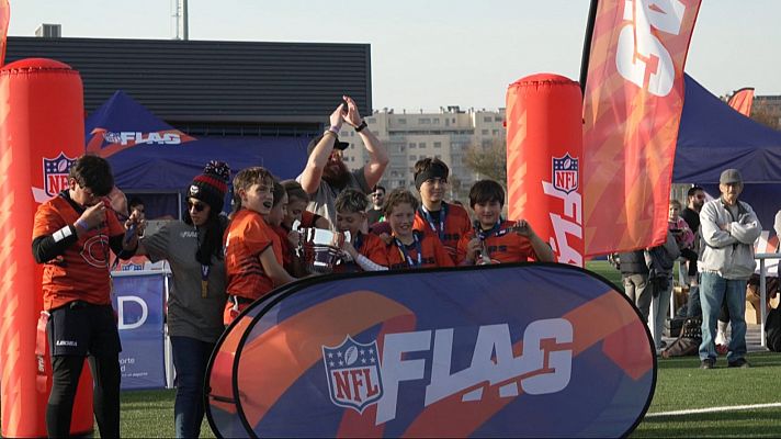 Madrid acoge el primer campeonato de 'fútbol flag' en España