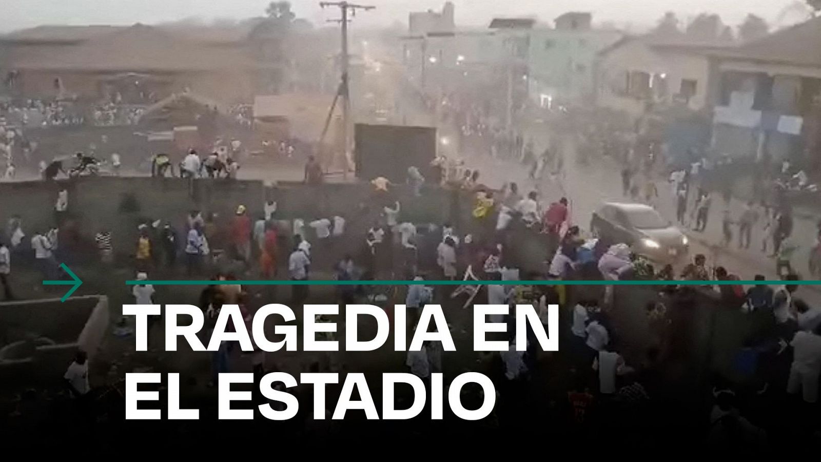 Al menos 56 muertos en una estampida en un partido de fútbol