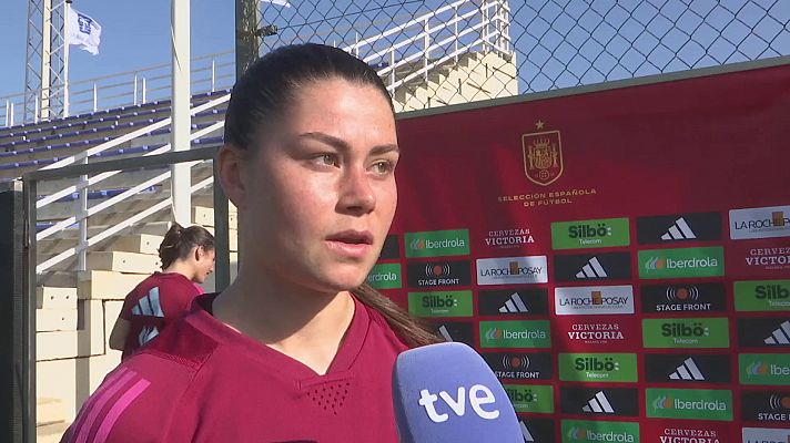 María Méndez: "Tenemos unas ganas tremendas de jugar contra Francia"