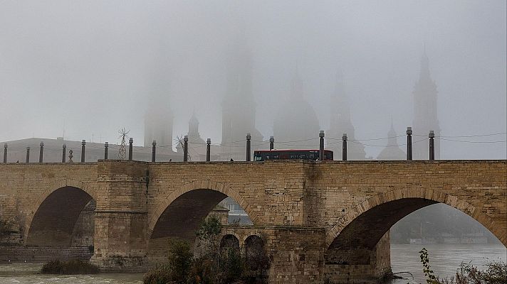 Cielos nubosos y lluvias en el tercio norte de la Península