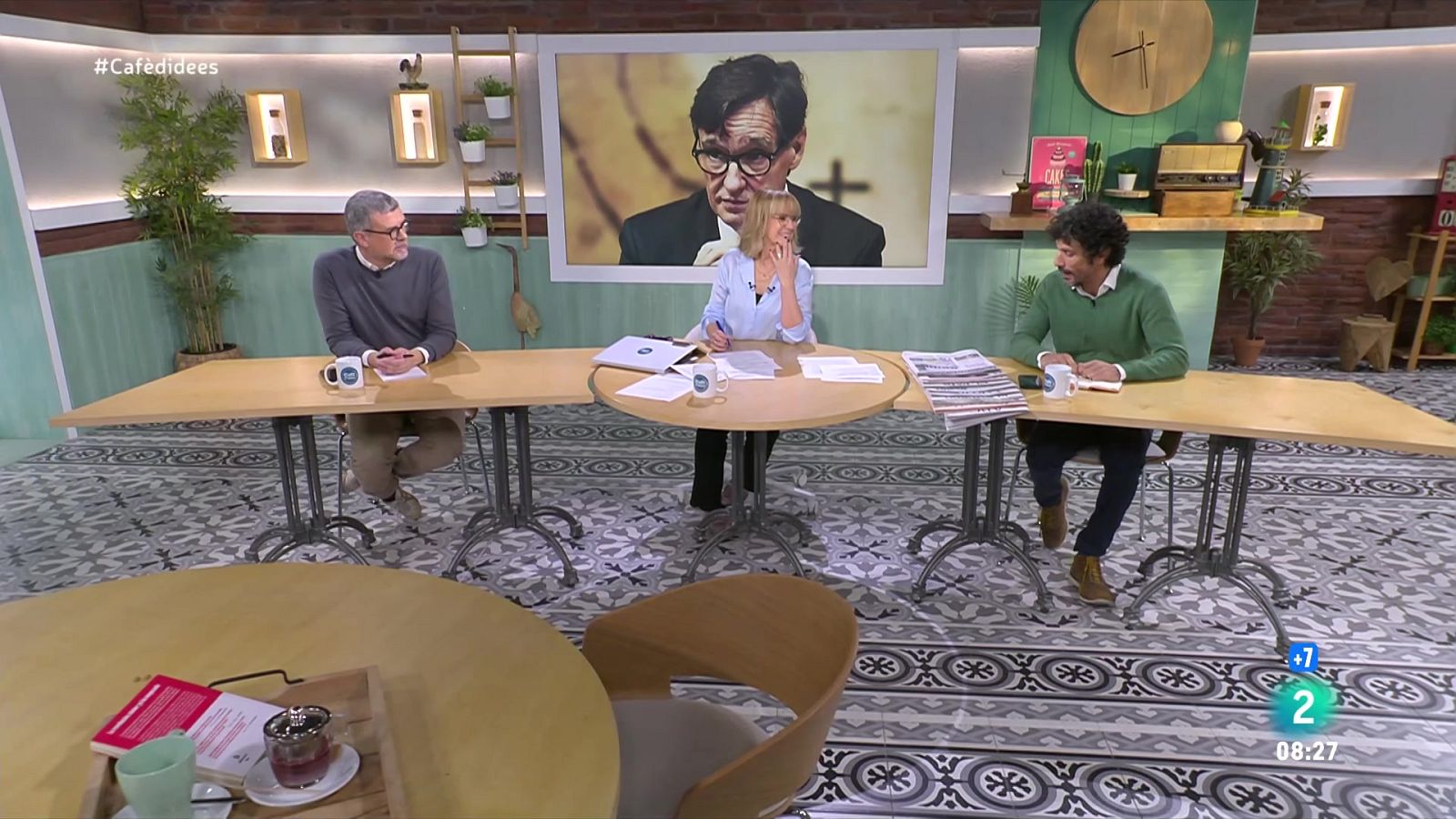 Gemma Nierga entrevista el portaveu dels Comuns al Parlament. Parlem del Congrés d'ERC amb l'impulsor de Foc Nou. I coneixem un projecte inclusiu