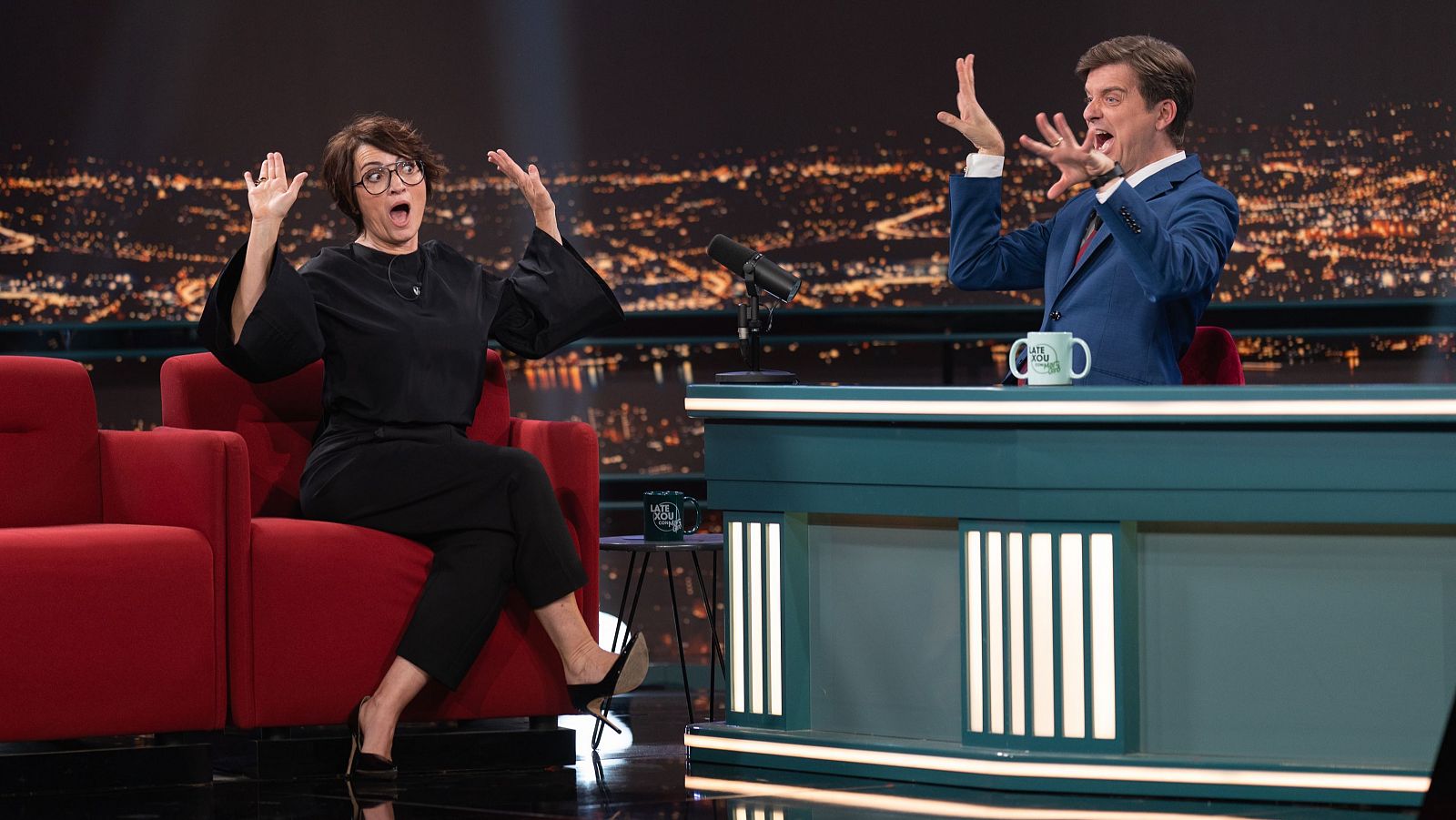 Silvia Abril presenta su nueva serie en Late Xou - VER AHORA - Late Xou con Marc Giró | Ver