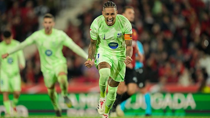 Resúmenes de LaLiga - Mallorca- Barcelona: resumen del partido de la 19ª jornada adelantada de Liga