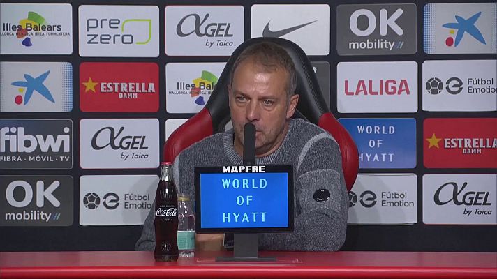 Fútbol - Hansi Flick: "Estamos felices de que se haya acabado este noviembre de mierda"