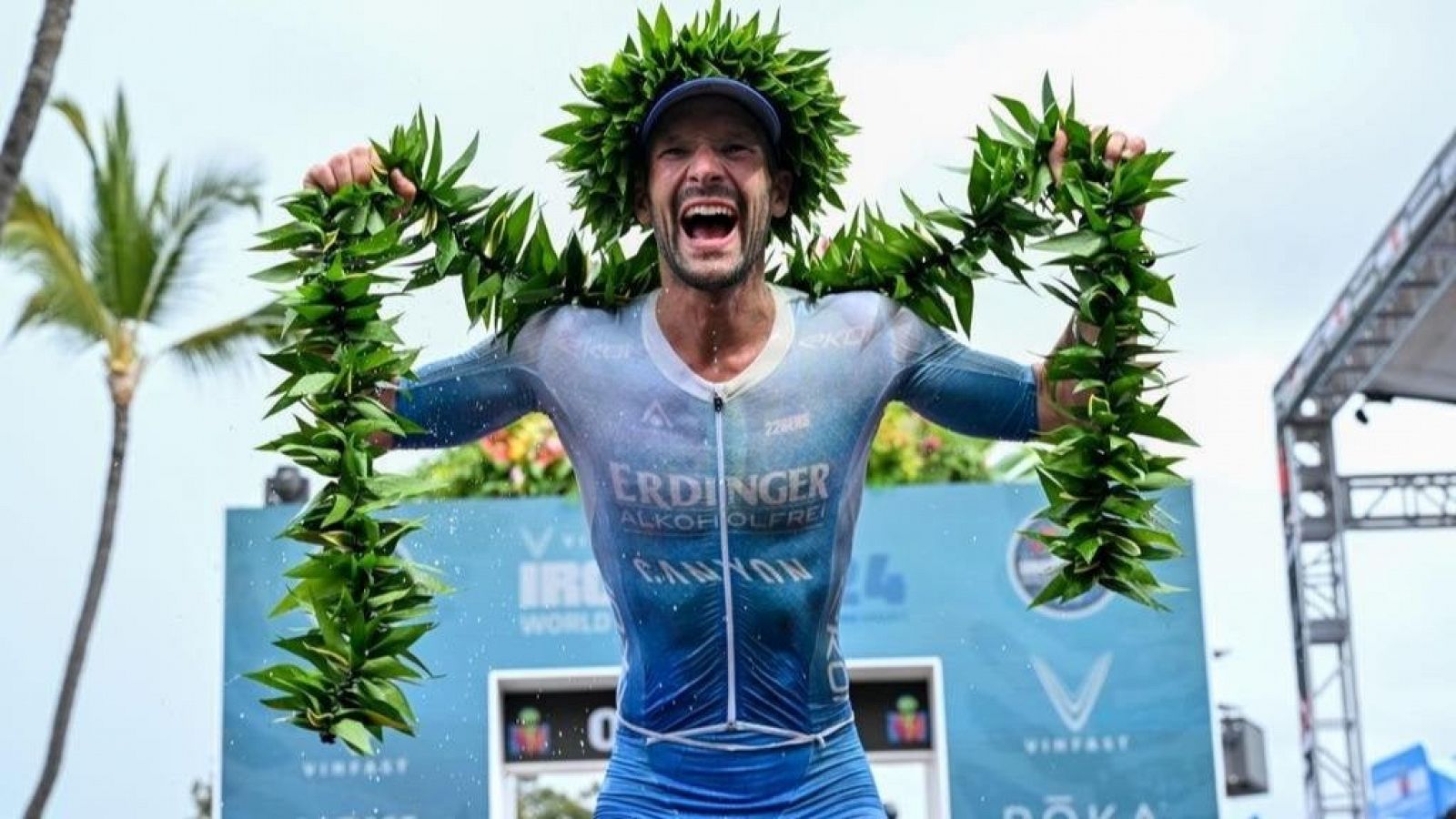 Patrick Lange, campeón del mundo de ironman en Kona y con récord