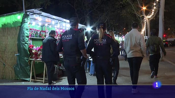 L'Informatiu - Pla de Nadal de Mossos: més policia de proximitat per evitar robatoris, estafes virtuals i la lluita antiterrorista