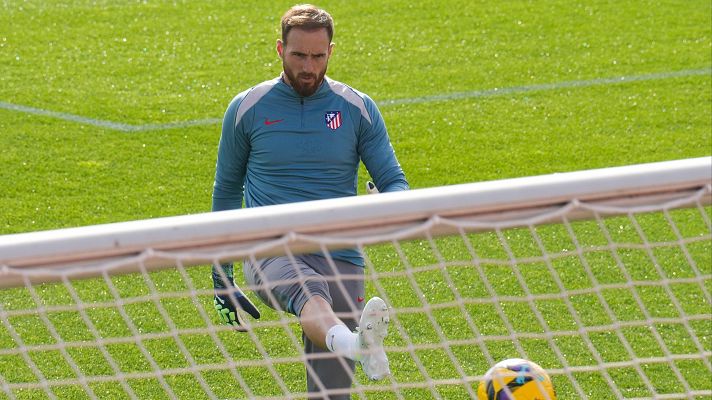 Fútbol - Oblak: "La Copa es una meta. Espero poder ganar algún título este año"