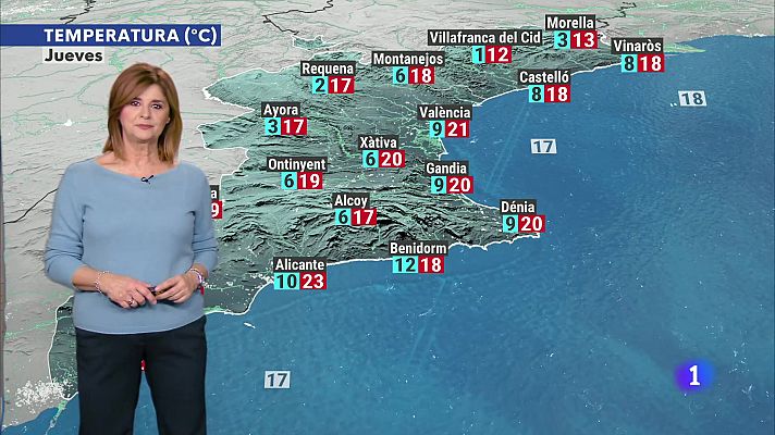 El tiempo en la Comunitat Valenciana - 04/12/2024