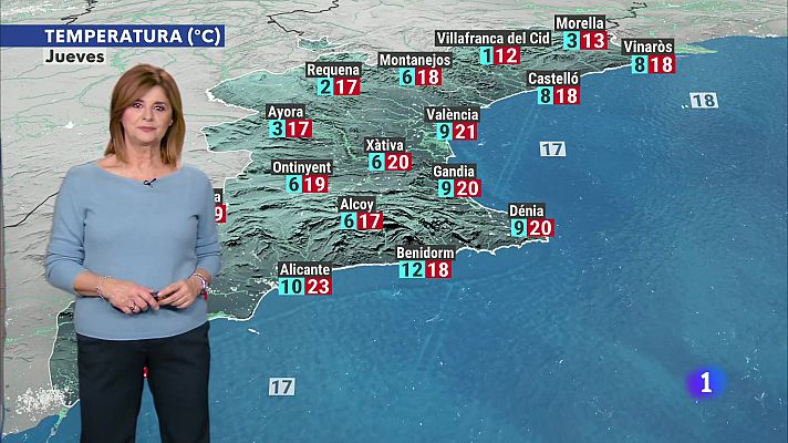 L'informatiu - Comunitat Valenciana - El tiempo en la Comunitat Valenciana - 04/12/2024